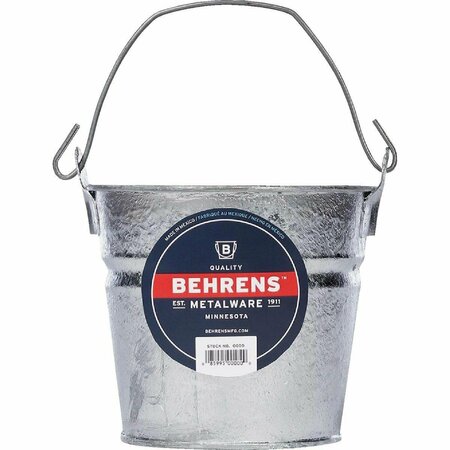 BEHRENS 2 Qt. Hot-Dipped Steel Pail 1202